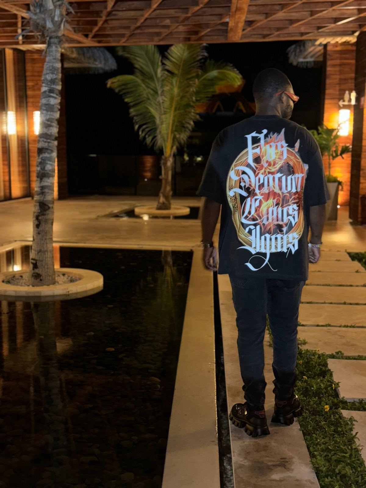 LSC tee, night out